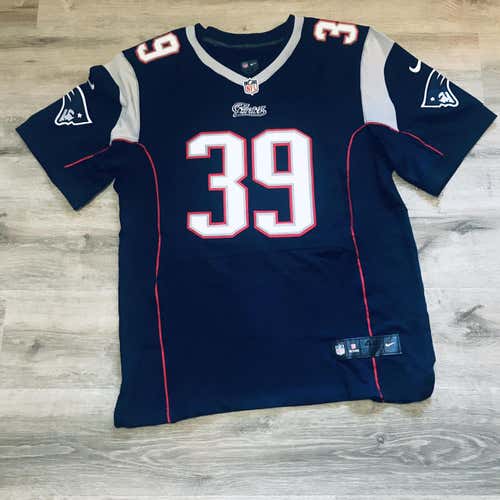 Danny Woodhead Patriots Blue Adult Small / Medium Reebok Jersey