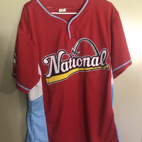 National League MLB ASG ‘09 Red Adult XL Jersey