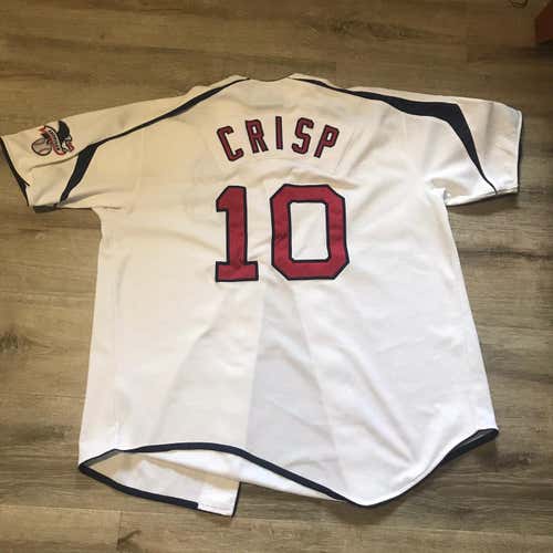 Coco Crisp Red Sox White Adult Large Nike Jersey
