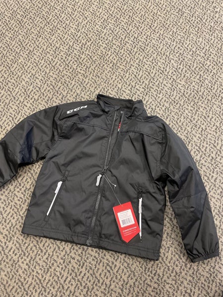 Black Youth XXS CCM Lightweight Jacket