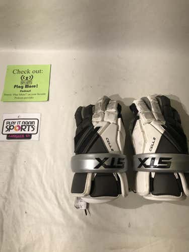 STX Used White Lacrosse Gloves