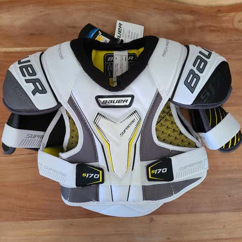New Senior Medium Bauer Supreme S170 Shoulder Pads