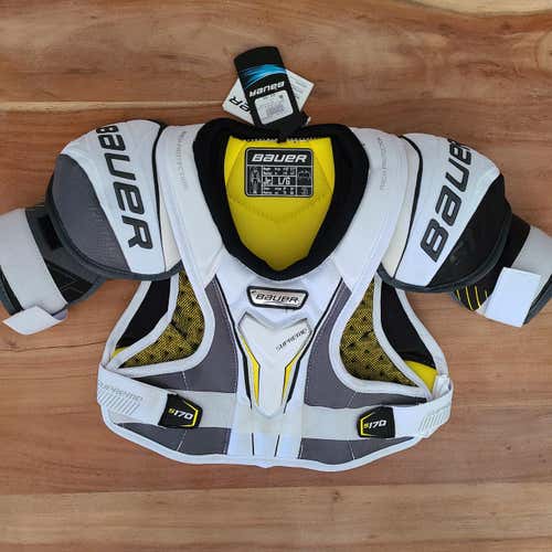 New Junior Large Bauer Supreme S170 Shoulder Pads