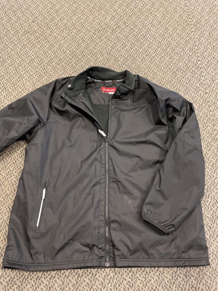Black Adult XXL CCM Midweight Jacket