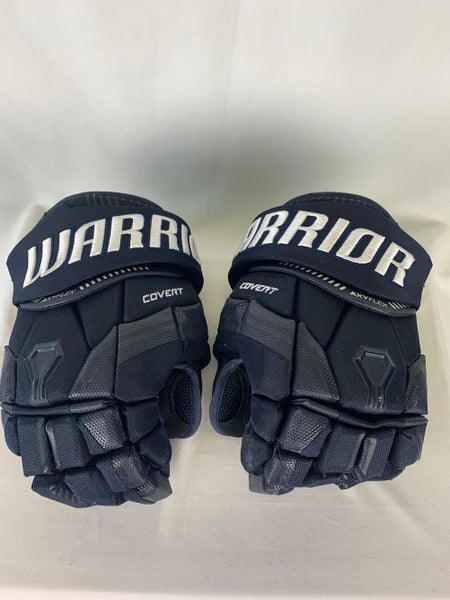 Navy Used Senior Warrior Covert QRE10 Gloves 13"-Greenville Swamp Rabbits ECHL