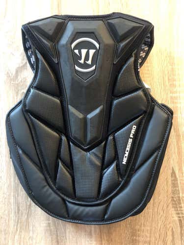 Black Adult Small Warrior Nemesis Pro Chest Protector