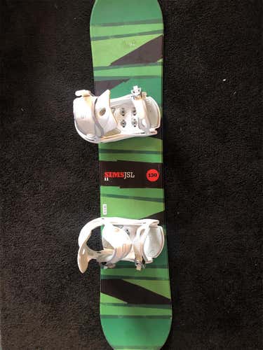 Unisex  O'sins With Bindings Stiff Flex True Twin Snowboard