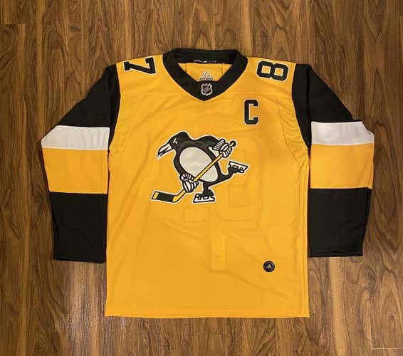 Sidney Crosby Pittsburgh Penguins Adidas Alternate 3rd Jersey!m