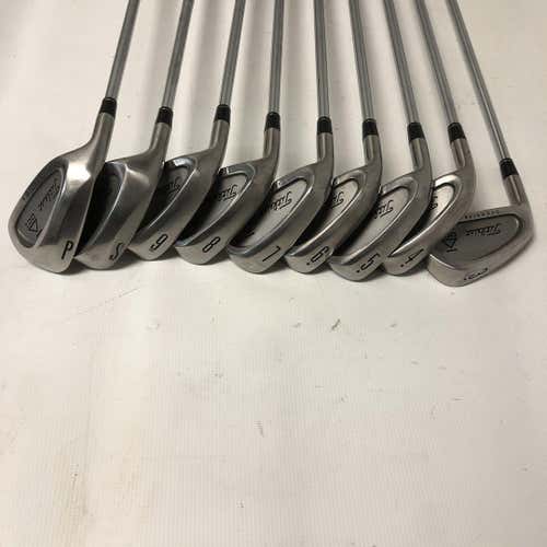 Used Titleist Dci Oversize + 3i-sw Steel Regular Golf Iron Or Hybrid Sets