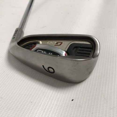 Used Ping G20 Green Dot 6 Iron Steel Regular Golf Individual Irons