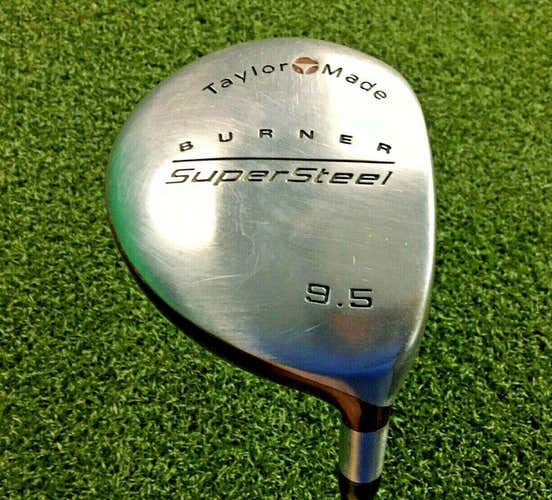 TaylorMade Burner SuperSteel Driver 9.5* / RH / Bubble R-80 Regular / mm4169
