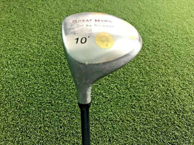 Nickent Great Hawk Driver 10* /  LH  / Stiff Graphite / dw4149