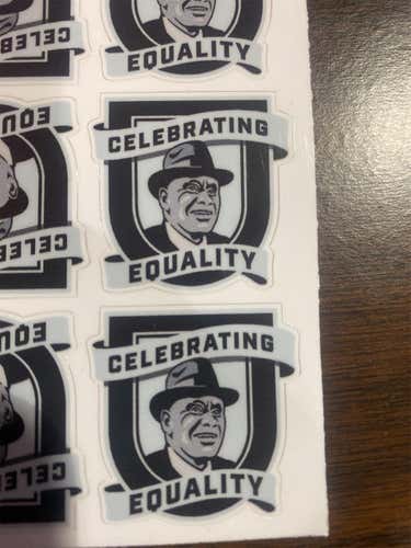 New Willie O’Ree Celebrating Equity Sticker 2021 NHL