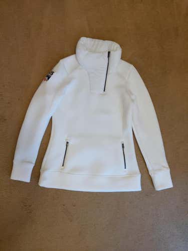 2020-21 US Ski Team issue White Monde Women's Spyder Sweatshirt