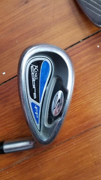 Used Men's Cobra Right Handed FP Iron Set Stiff Flex Steel Shaft 4-GW