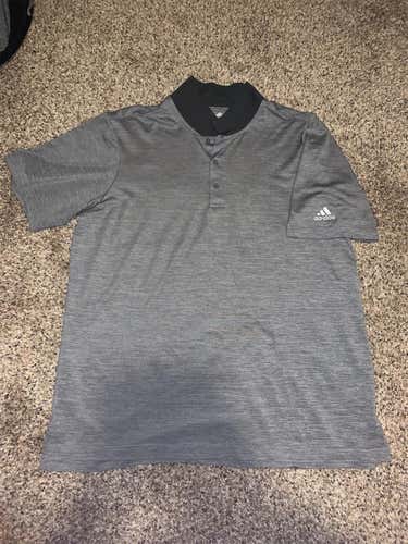 Gray Adult Large Adidas Shirt