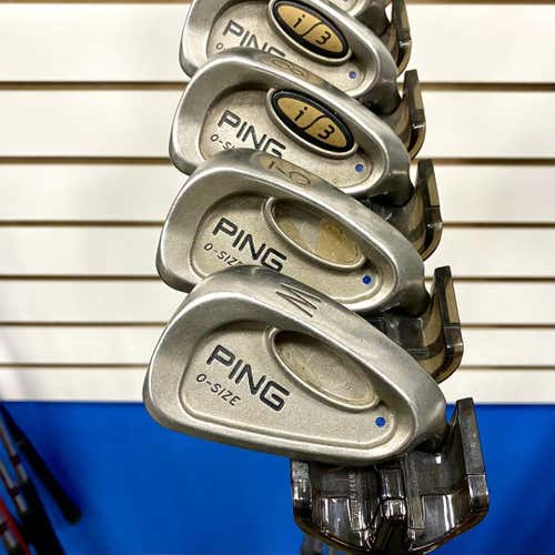 Used Ping I3 Blue Dot Mens Right Iron Set 5i-pw Steel Regular