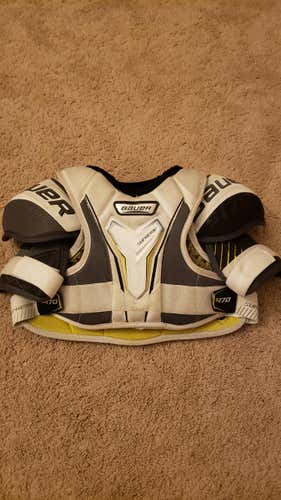 Used Senior Small Bauer Supreme S170 Shoulder Pads