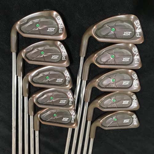 Men's Left Hand ISI Stiff Flex Steel Shaft Iron Set
