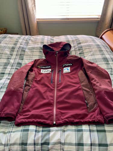 Team Norway Phenix Softshell Jacket Men’s Large Pristine Condition