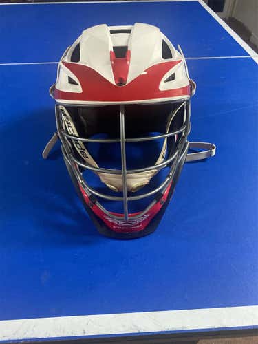 Calvert Hall Lacrosse Used Cascade R Helmet