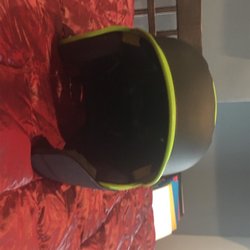Black Used 7 1/4 Boombah Batting Helmet