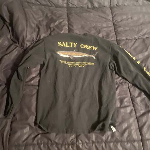 Black Adult Medium Fishing Shirt