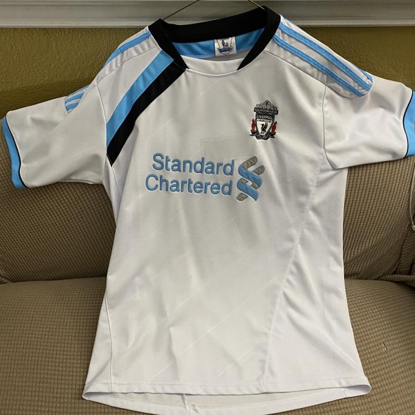 White, Blue, And Black Luis Suarez Liverpool Used Large Other