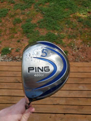Used Men's Ping Left Hand G5 Driver Regular Flex 9 Loft