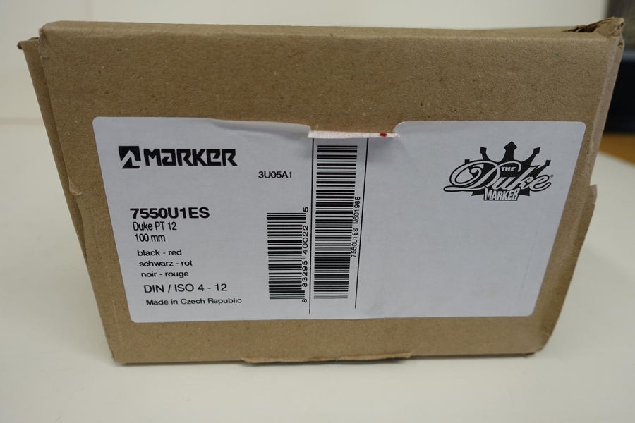 2021 Marker Duke PT 12 Alpine Touring Binding w/100mm Brake - Black/Red