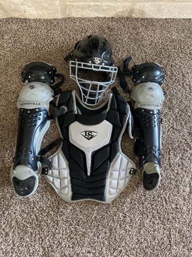 Intermediate Louisville Slugger Catcher's Set