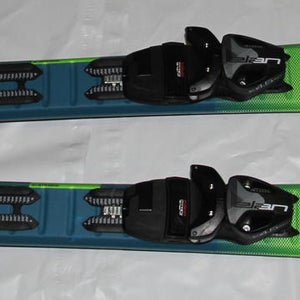 NEW Junior Skis Elan JETT Uflex!  skis 110cm with new size adjustable bindings set 2021