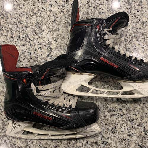 Senior Bauer Vapor 1XLE Size 9D Hockey Skates