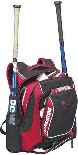 Like New DeMarini Momentum Red and Black Bat Bag