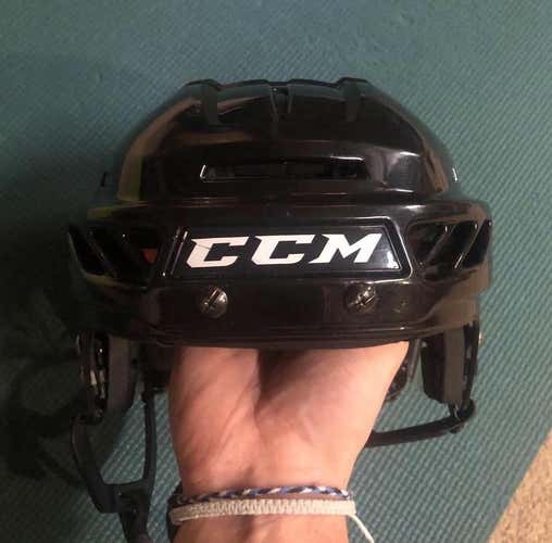 Black Senior Small CCM FL90 Helmet