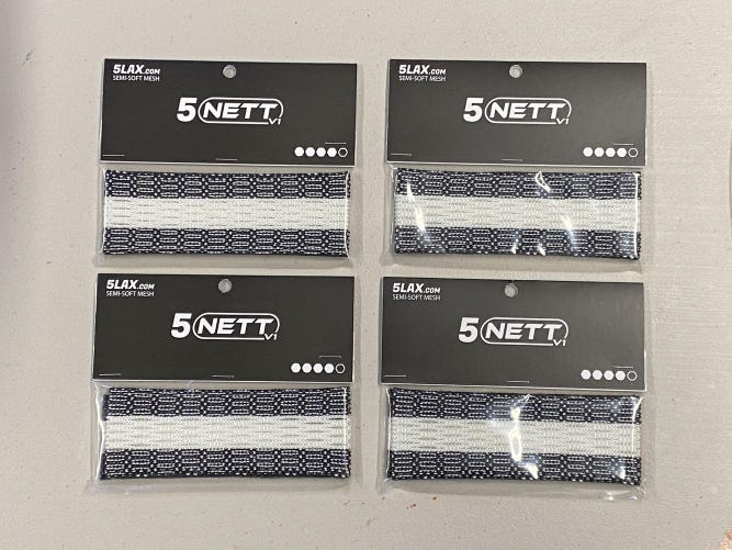 (4) Pack of 5LAX mesh