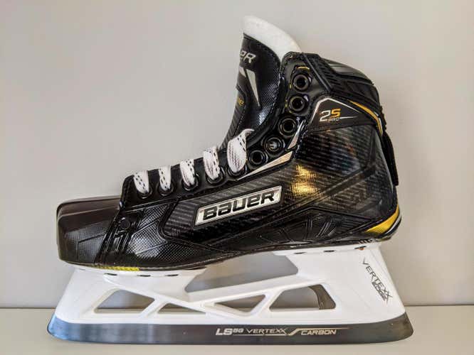 New Senior Bauer Supreme 2S Pro Goalie Skates Regular Width Size 6.5