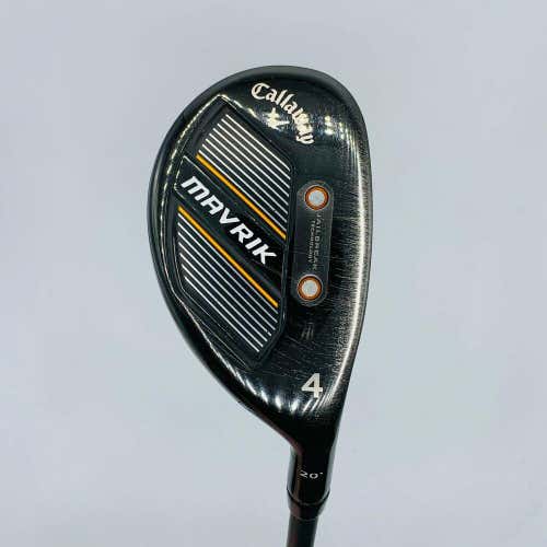 Callaway Mavrik 4-Hybrid 20* Pjx Catalyst 65g 5.5 Regular Flex RH +HC
