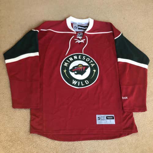 Minnesota Wild Reebok Premier Jersey Size S