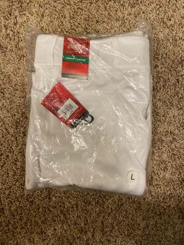 White Adult L SHORT Rawlings Pants Knickers
