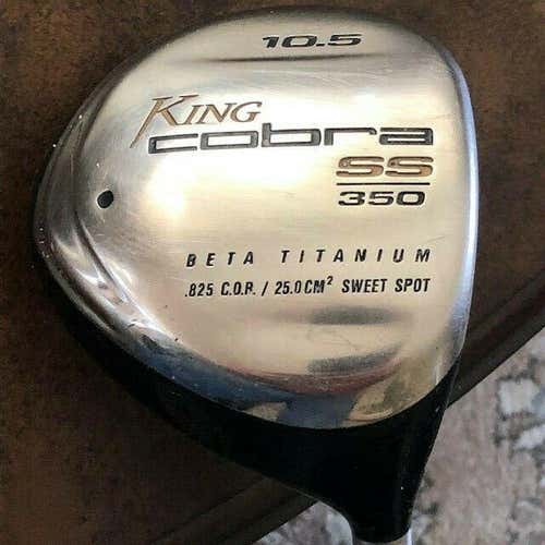 King Cobra SS 350 10.5° Driver Adila HM Tour Stiff Flex Graphite -needs new grip
