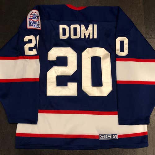CCM Maska Winnipeg Jets DOMI Road Jersey LARGE
