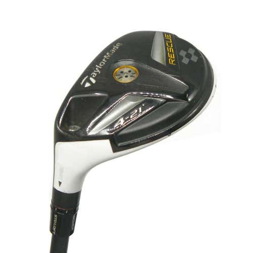 TaylorMade Rescue 2011 Hybrid #4 21* Aldila RIP R-Flex Graphite LEFT-HANDED