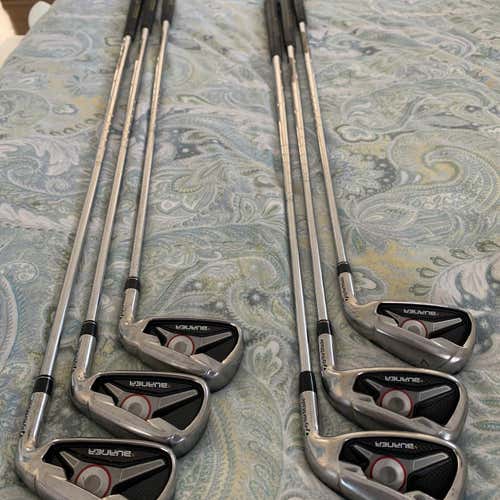 Men's Right Handed Burner Regular Flex Steel Shaft Iron Set