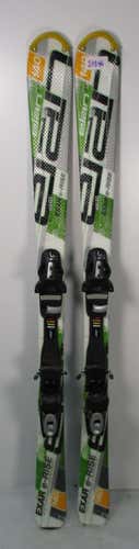 Used Elan Exar e-Rise 140cm Skis With ESP 10 Bindings (SY546)