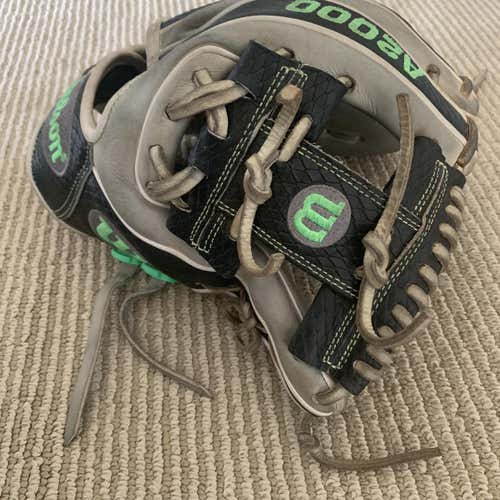 Gray High School/College Infield A2000 11.5" Baseball Glove