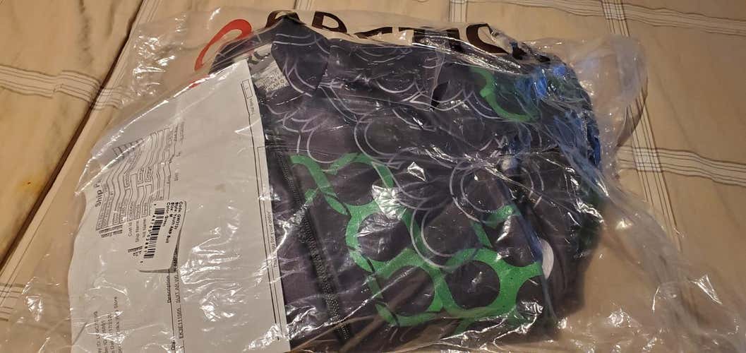 FIS Youth Medium Arctica Ski Race Suit Green