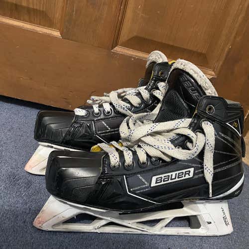 Senior Bauer Supreme 1S Regular Width Size 10 Hockey Goalie Skates