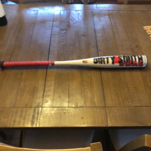 Kid Pitch (9YO-13YO) USSSA Certified Composite Dirty South Swag (-10) 22 oz 32" Bat