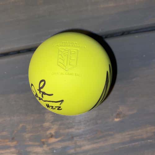 Autographed PLL Ball